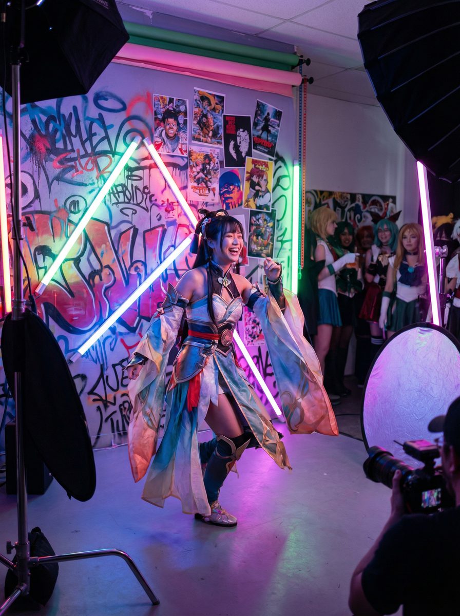 呦呦视频传媒cosplay拍摄